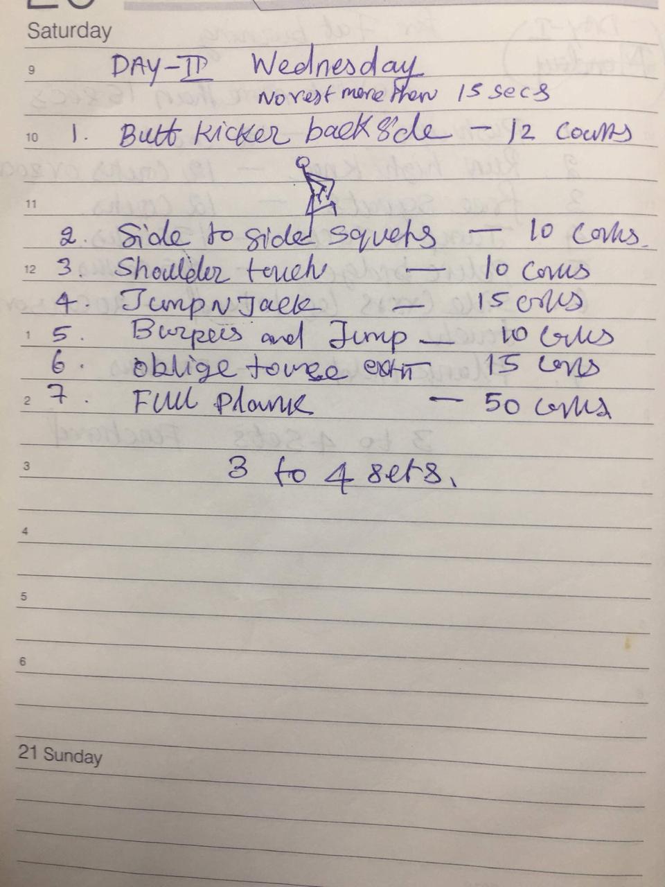 Fat_loss_Workout DAY 2