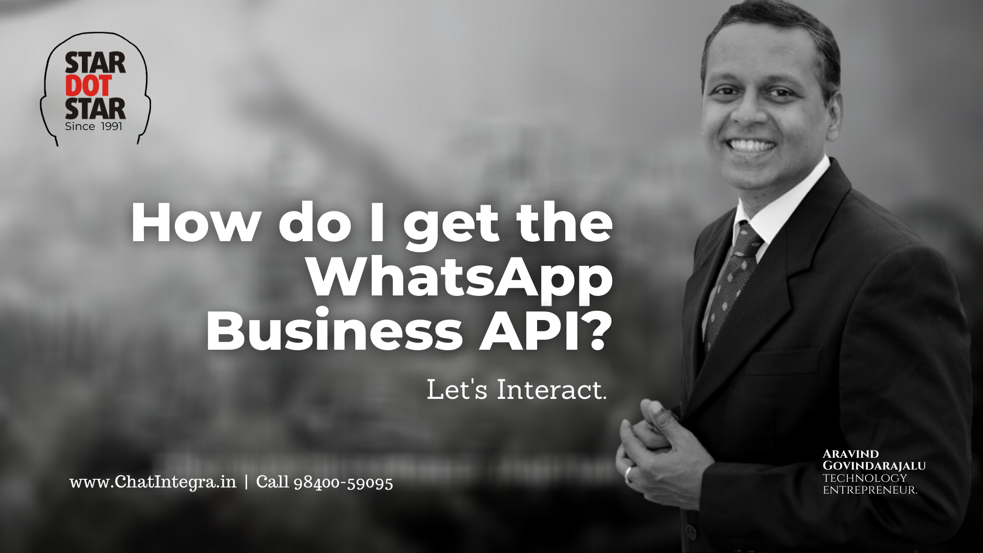 How do I get the WhatsApp Business API?