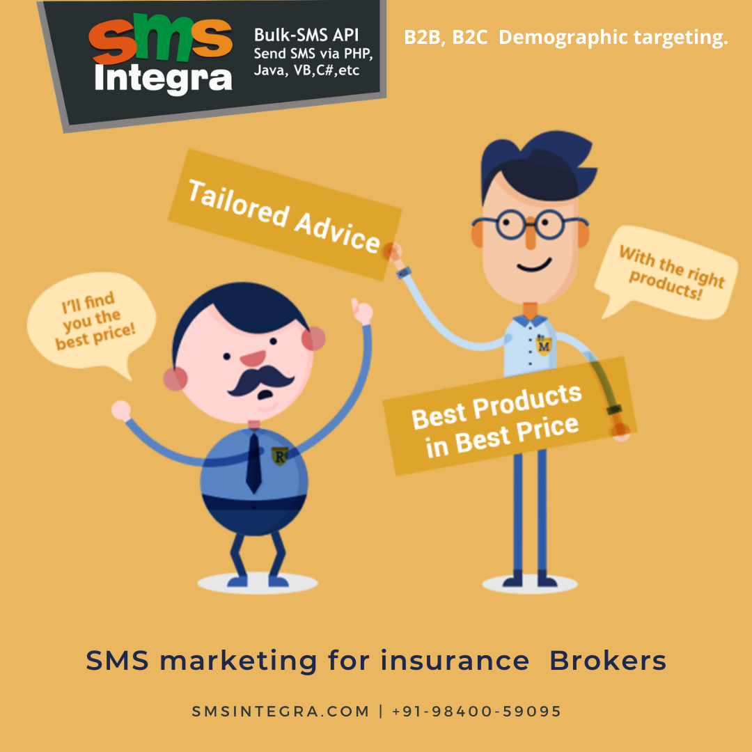 SMS Marketing insurance Brokers